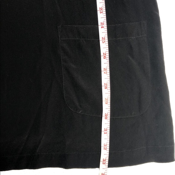 Joie Savory Silk Sarie Tunic Pockets Dress Caviar - Picture 7 of 8